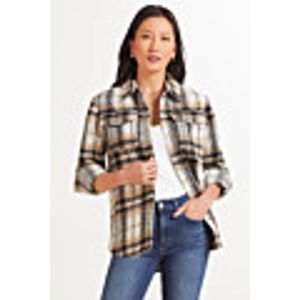 BB Dakota Work Hard Play Hard Shacket Size XS